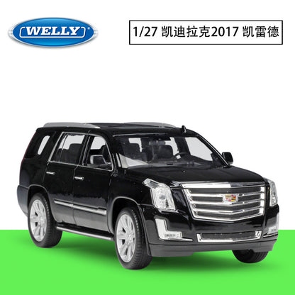 1/27 Scale 2017 Cadillac Escalade Luxury SUV Diecast Model Car