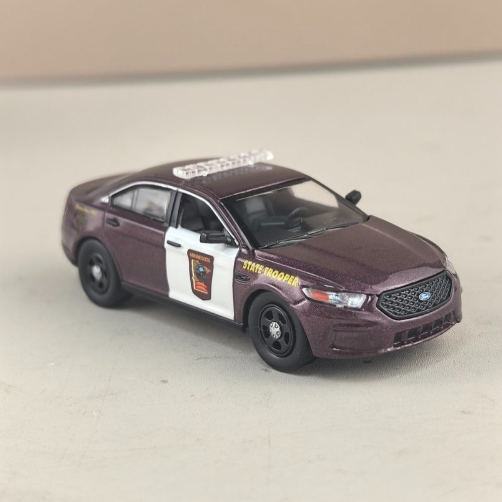 1/64 Scale Ford Taurus Minnesota State Patrol Police Interceptor Sedan Diecast Model Car