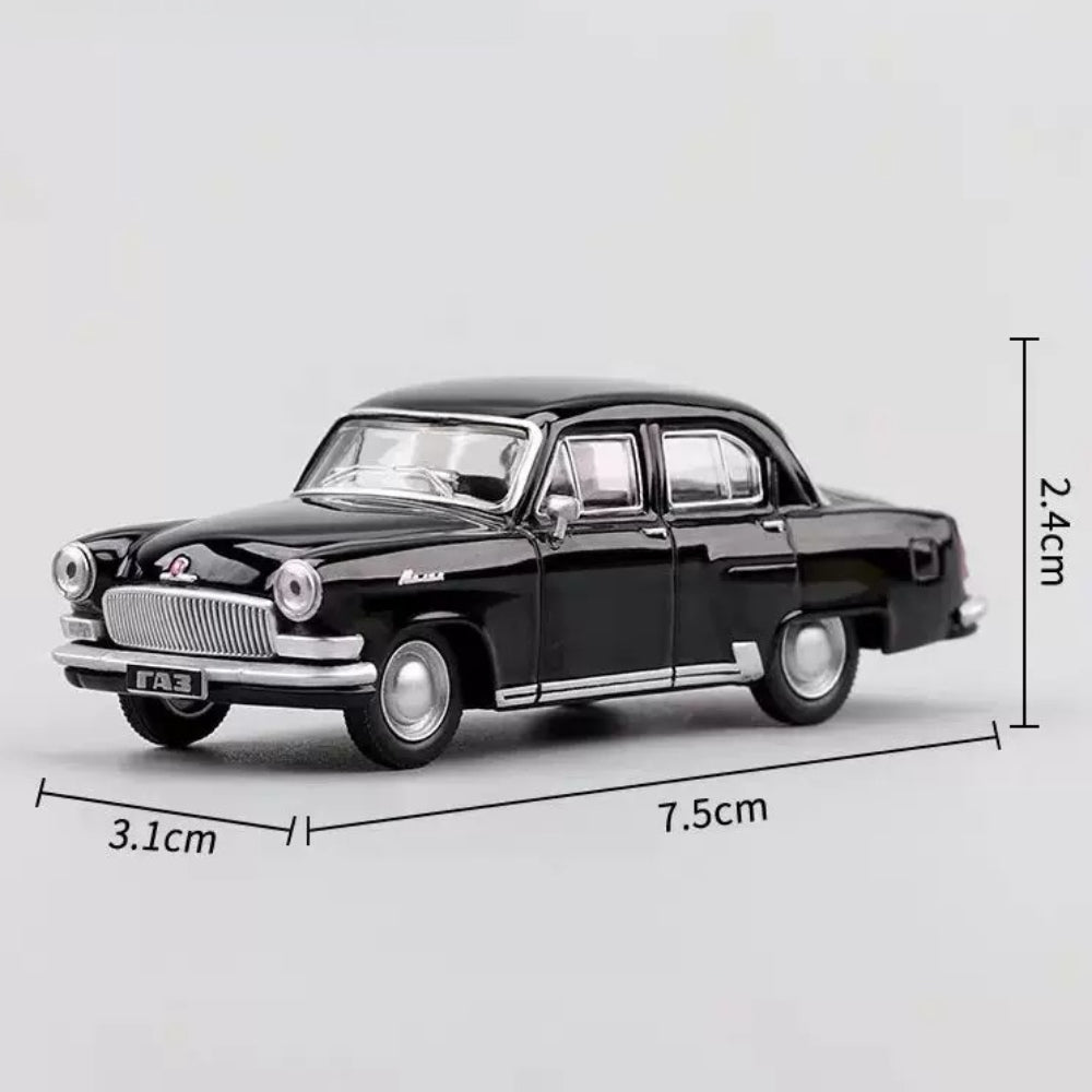 1/64 Scale GAZ-21 M21 Volga Soviet Executive Car Diecast Model