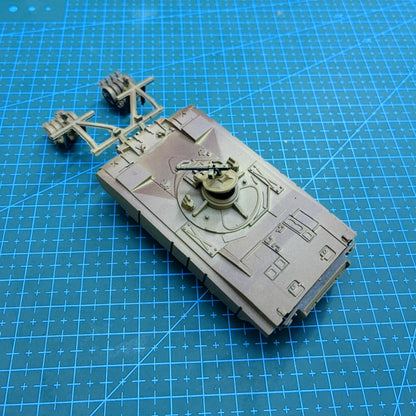 1/72 Scale M1 Panther II Mine-Clearing Vehicle Pre-built Plastic Collectible Model