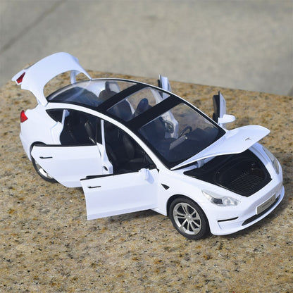 1/24 Scale Tesla Model 3 Electric Car Diecast Model
