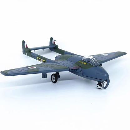 1/72 Scale de Havilland Vampire WWII British Jet Fighter Diecast Model Aircraft