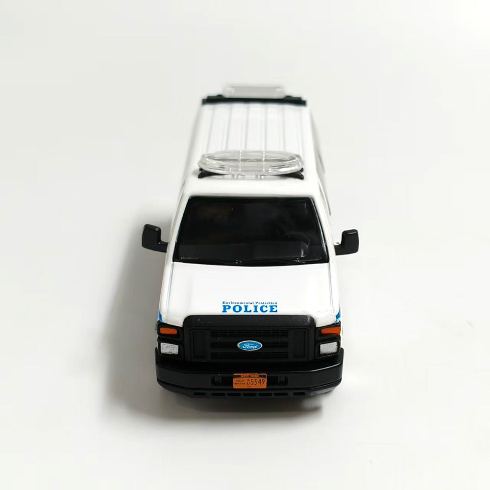 1/64 Scale Ford E-Series E-350 Van New York City DEP Department of Environmental Protection Police Diecast Model