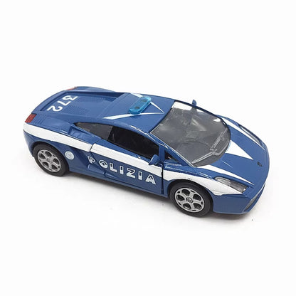 1/43 Scale Lamborghini Gallardo Italy Polizia Diecast Model Car