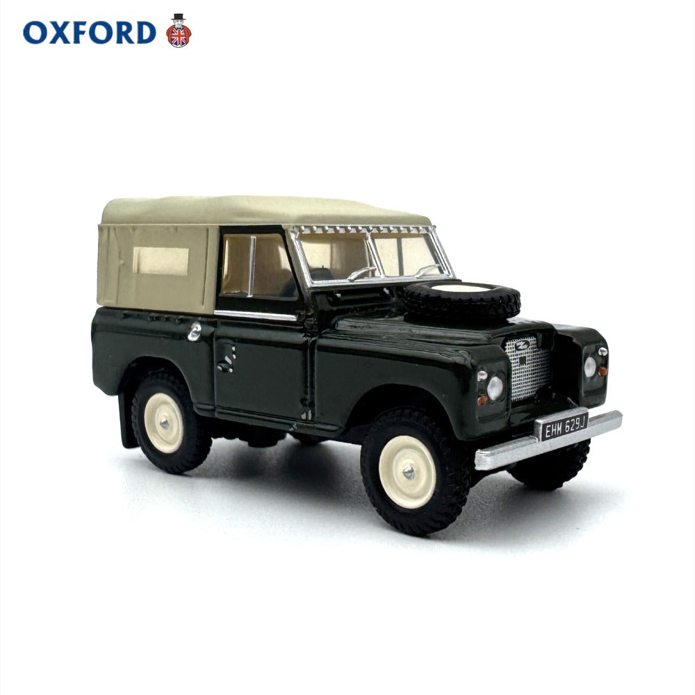 1/76 Scale Land Rover Series IIA SWB Canvas Diecast Model Car