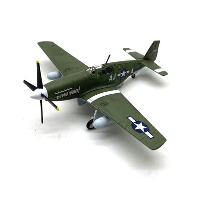 1/72 Scale North American P-51B Mustang James Howell Howard WWII Fighter Aircraft Diecast Model