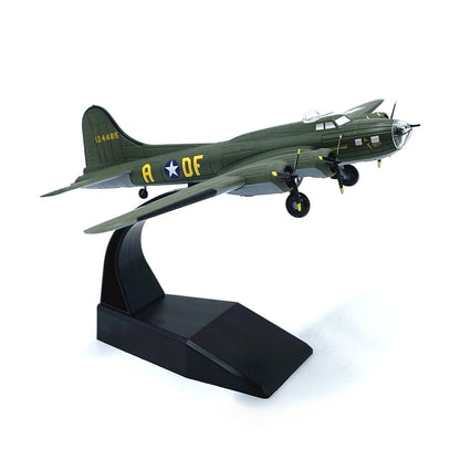 1/144 Scale Boeing B-17 Flying Fortress Memphis Belle American Heavy Bomber Aircraft Diecast Model