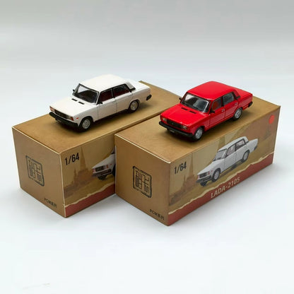 1/64 Scale Lada 2105 Soviet Saloon Car Diecast Model