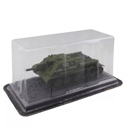 1/43 Scale 1943 SU-122 WWII Soviet Self-Propelled Howitzer Diecast Model