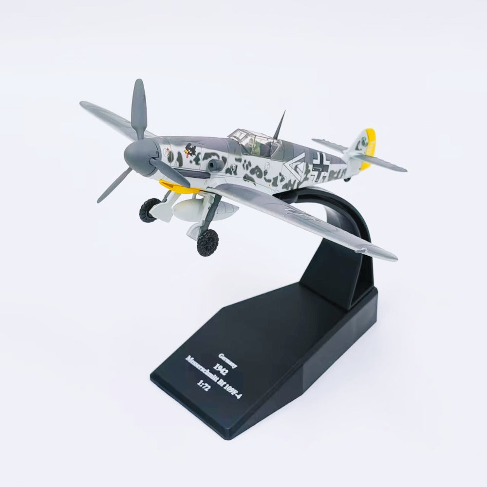 1/72 Scale 1942 Messerschmitt Bf 109 F-4 German WWII Monoplane Fighter Diecast Model Aircraft