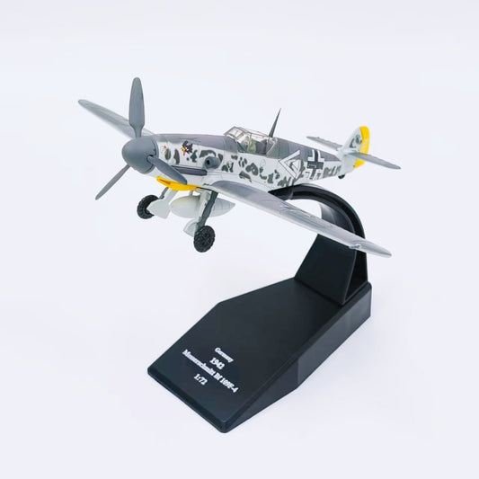 1/72 Scale 1942 Messerschmitt Bf 109 F-4 German WWII Monoplane Fighter Diecast Model Aircraft