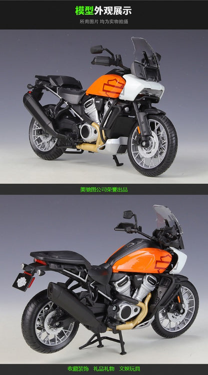 1/12 Scale 2021 Harley-Davidson Pan America 1250 Diecast Model Motorcycle