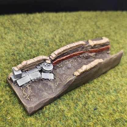 1/72 Scale WWII Soldiers Painted Figurines for Model Dioramas