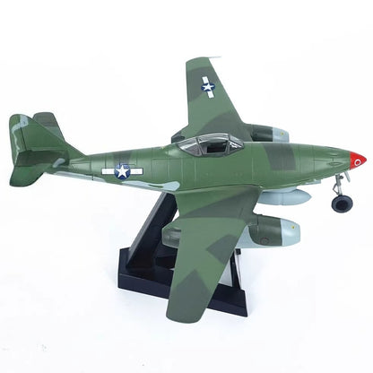 Me 262 A-1a Schwalbe fighter aircraft pre-built 1/72 scale plastic collectible WWII German fighter model