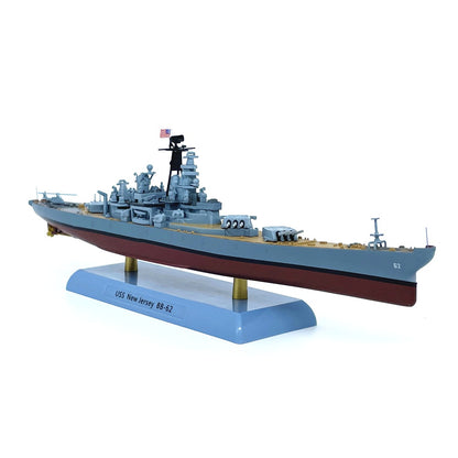 USS New Jersey (BB-62) Battleship 1/1000 Scale Diecast Model