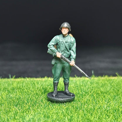 1/72 Scale WWII Soldiers Painted Miniature Figures for Model Dioramas