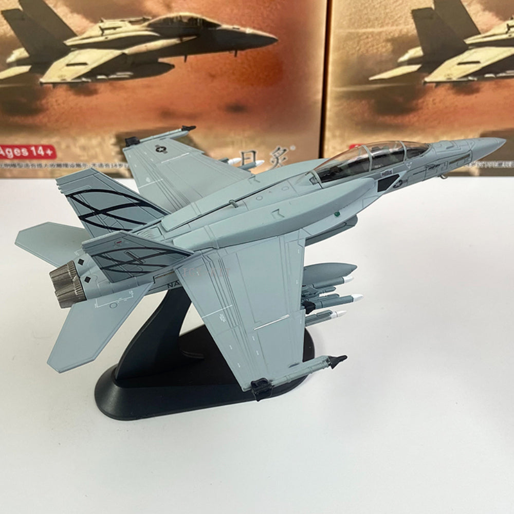 1/72/100 Scale F/A-18F Super Hornet US Navy Carrier-Based Multirole Fighter Diecast Model Aircraft
