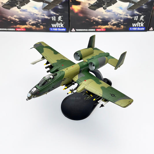 1/100 Scale Fairchild Republic A-10A Thunderbolt II Warthog Subsonic Attack Aircraft Diecast Model