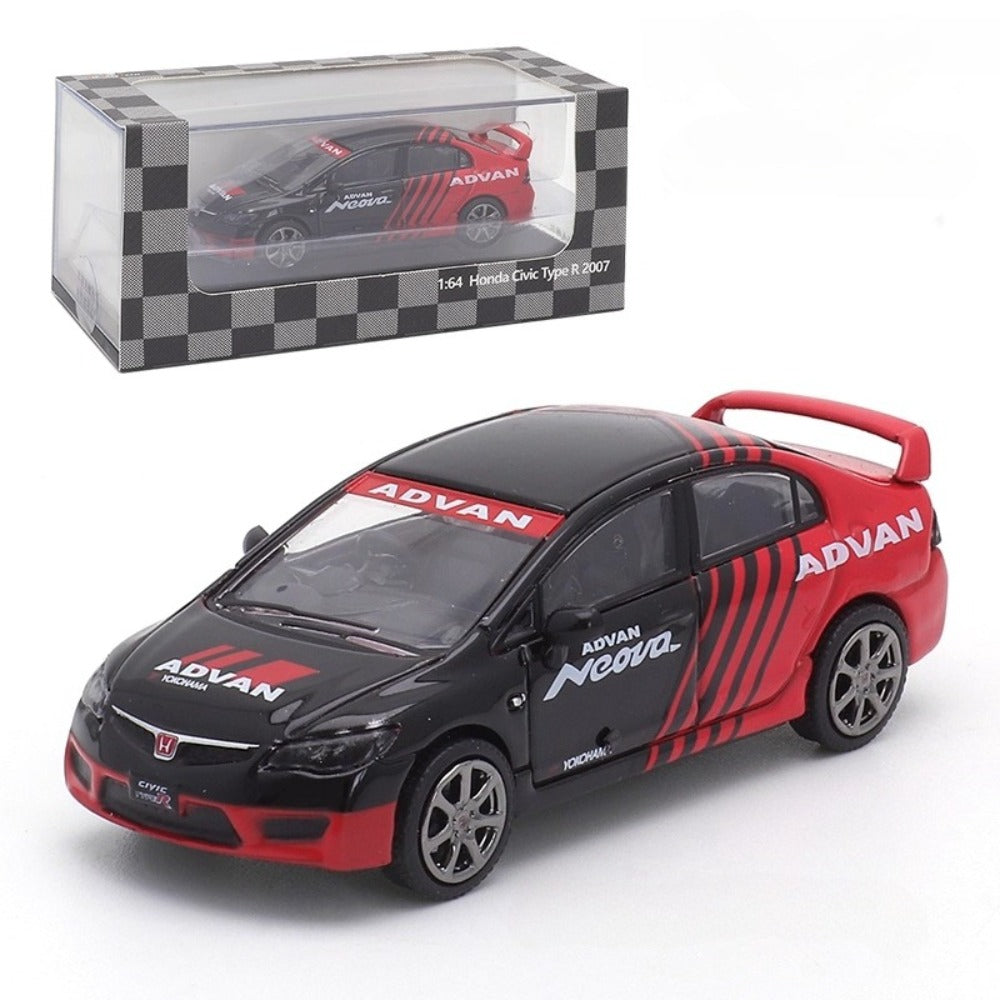 1/64 Scale 2007 Honda Civic Type R Diecast Model Car