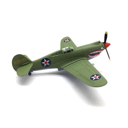1/72 Scale Curtiss P-40 Warhawk American Fighter-Bomber Flying Tiger Diecast Model Aircraft