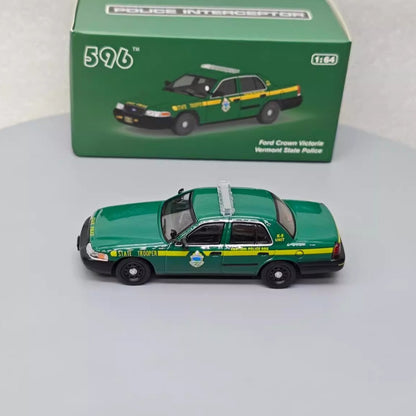 1/64 Scale Ford Crown Victoria Vermont State Police Car Diecast Model