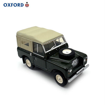 1/76 Scale Land Rover Series IIA SWB Canvas Diecast Model Car