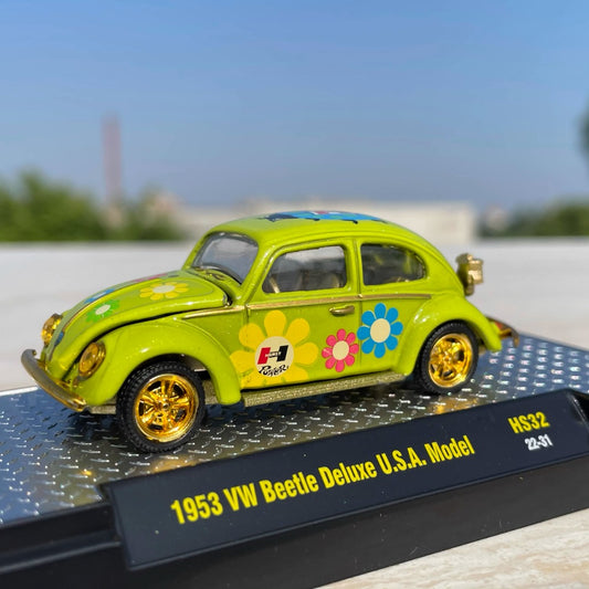 1/64 Scale 1953 Volkswagen Beetle Deluxe Diecast Model Car