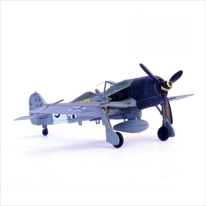 1/72 Scale Focke-Wulf Fw 190 A WWII German Fighter Aircraft 17# Barth Diecast Model