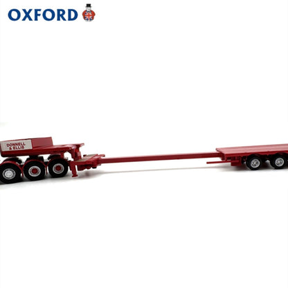 1/76 Scale Scania Donnell & Ellis Low Loader Diecast Model