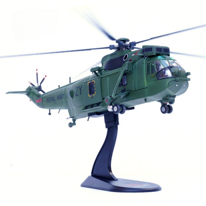 1/72 Scale Westland Sea King HC.4 Royal Navy ZA310 Helicopter Diecast Model Aircraft