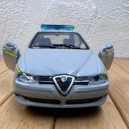 1/32 Scale Alfa Romeo 156 GTA Police Car Diecast Model