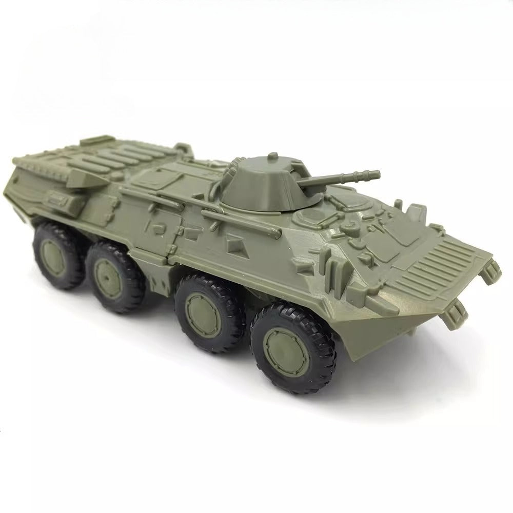 1/72 Scale BTR-80 Russian Amphibious Armored Personnel Carrier Pre-built Plastic Collectible Model