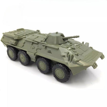 1/72 Scale BTR-80 Russian Amphibious Armored Personnel Carrier Pre-built Plastic Collectible Model