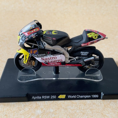 1/18 Scale 1999 Aprilia RSW 250 World Championship Motorcycle Diecast Model