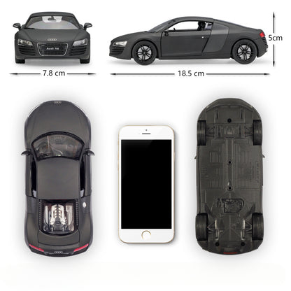 1/24 Scale Audi R8 Sports Car Diecast Model