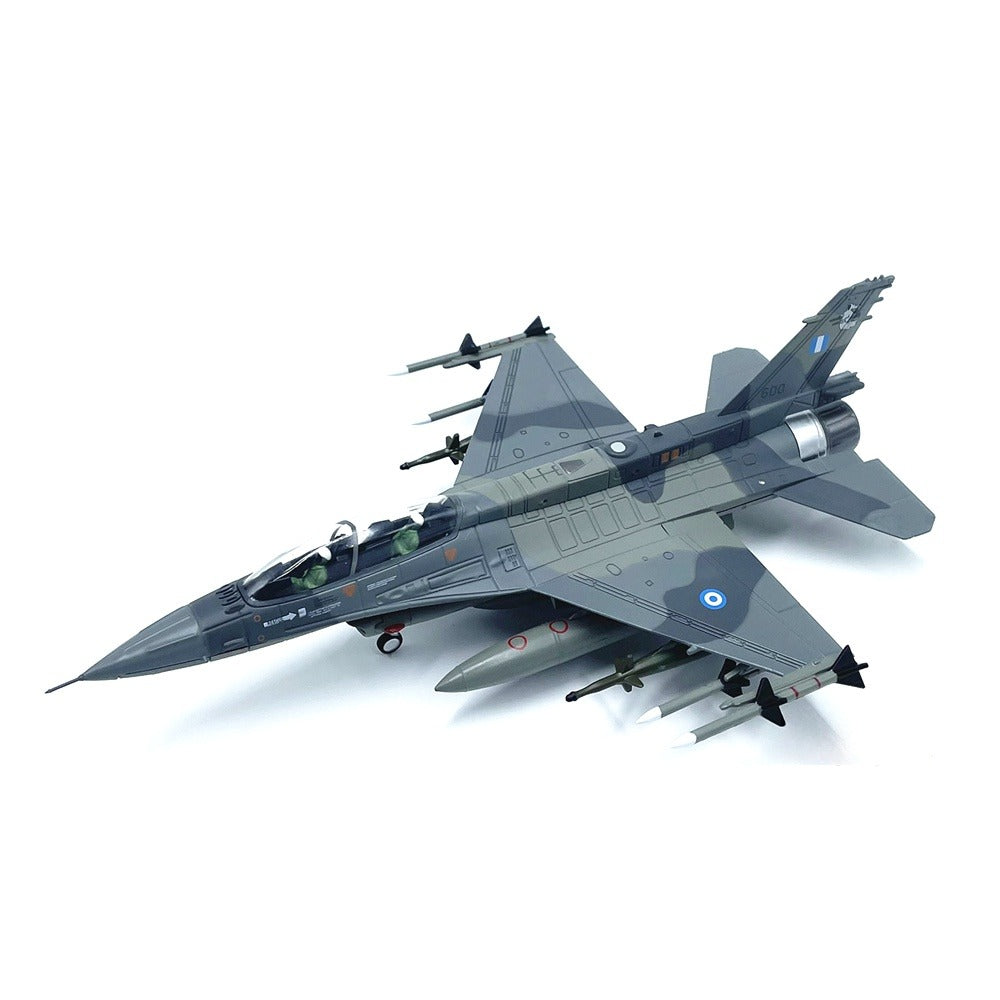 1/72 Scale F-16D Fighting Falcon Fighter Greece Air Force Diecast Model Aircraft