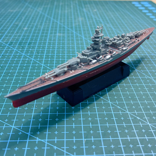 1/1600 Scale Tirpitz German Bismarck-Class Battleship Pre-built Plastic Collectible Model Ship