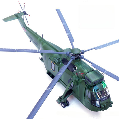 1/72 Scale Westland Sea King HC.4 Royal Navy ZA296 Helicopter Diecast Model Aircraft