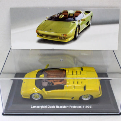 1/43 Scale 1992 Lamborghini Diablo Roadster Diecast Model Car