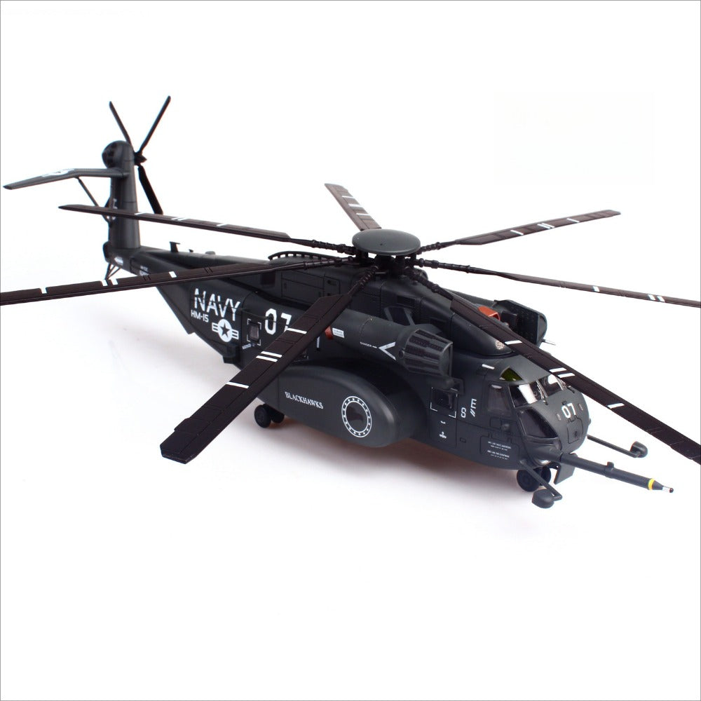 1/72 Scale Sikorsky MH-53E Sea Dragon Heavy Lift Helicopter US Navy HM-15 Blackhawks #07 Diecast Model