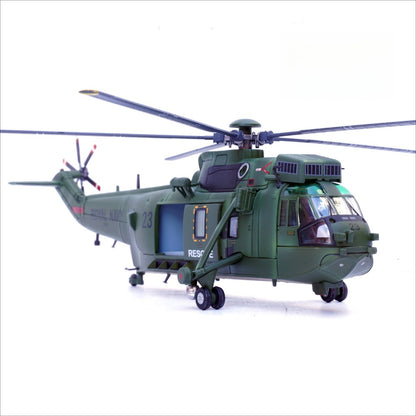 1/72 Scale Westland Sea King HC.4 Royal Navy ZF123 Helicopter Diecast Model Aircraft