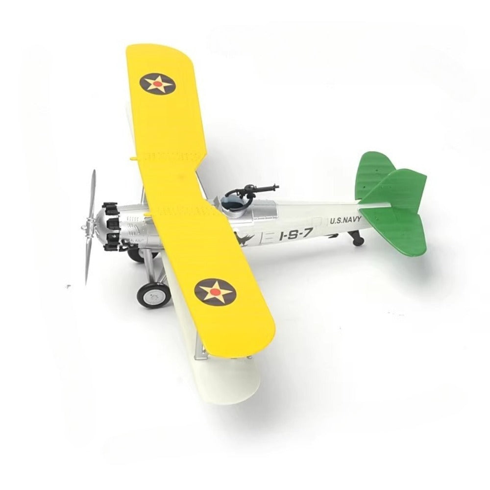 1/48 Scale Vought O2U Corsair US Biplane Scout Observation Aircraft Pre-built Plastic Collectible Model