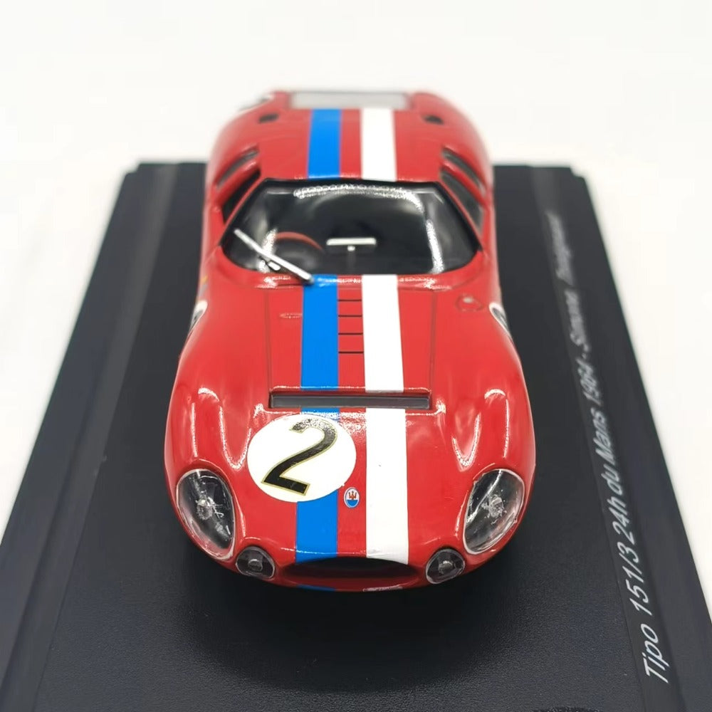 1/43 Scale 1964 Maserati Tipo 151 Racing Car Diecast Model