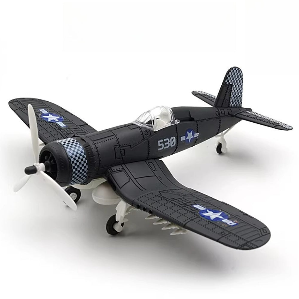 1/48 Scale Vought F4U Corsair American Carrier-Based Fighter-Bomber Pre-built Plastic Collectible Model Aircraft