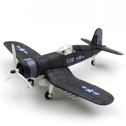 1/48 Scale Vought F4U Corsair American Carrier-Based Fighter-Bomber Pre-built Plastic Collectible Model Aircraft