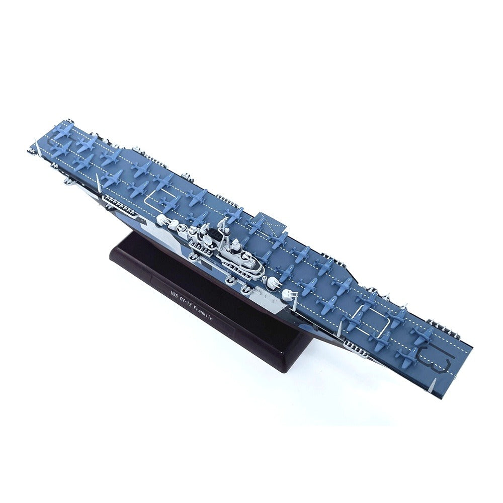 1/1000 Scale USS Franklin CV-13 Big Ben Aircraft Carrier WWII US Navy Diecast Model Ship