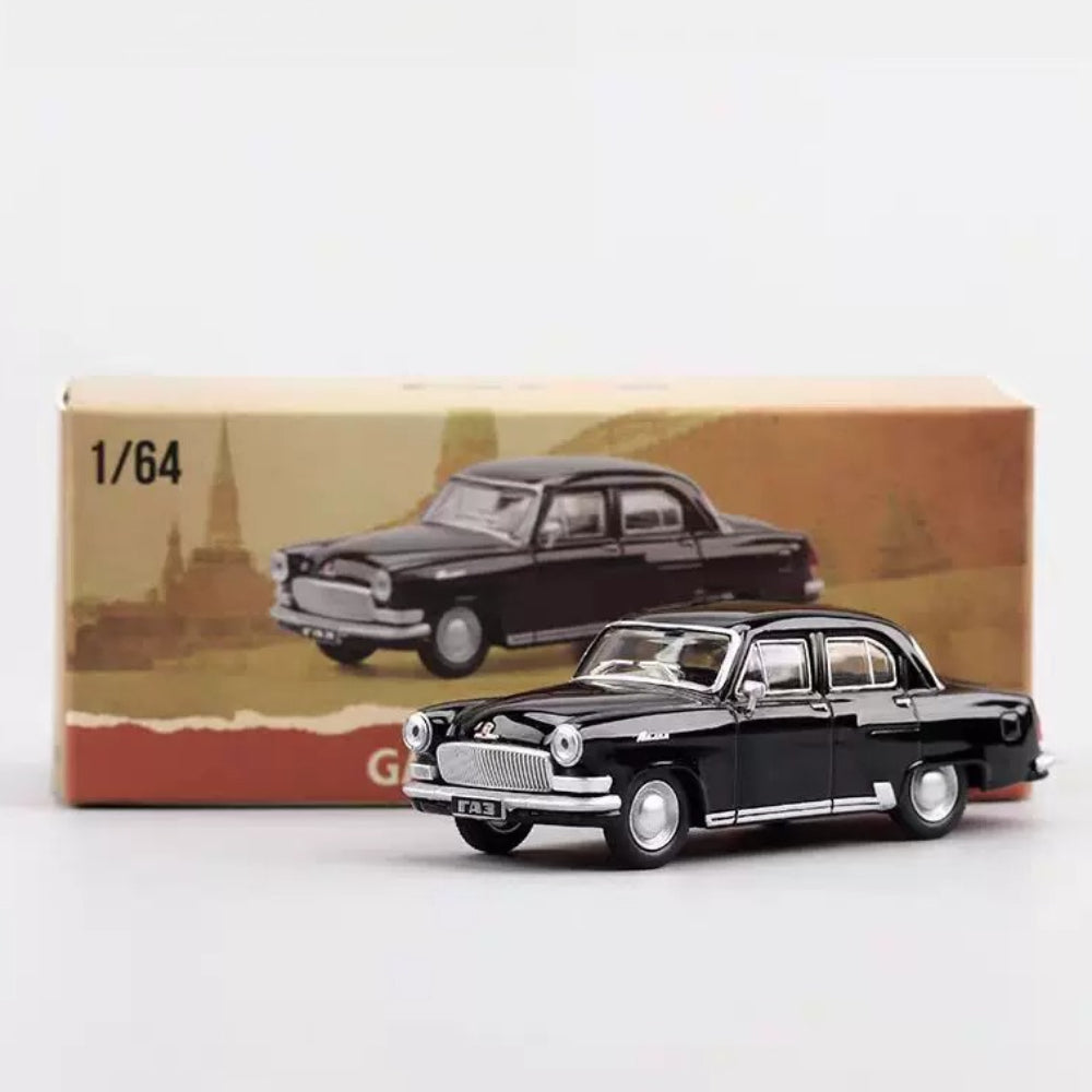 1/64 Scale GAZ-21 M21 Volga Soviet Executive Car Diecast Model