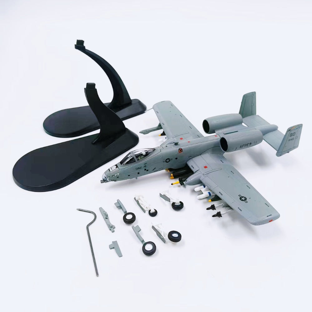 1/100 Scale A-10C Thunderbolt II Warthog USAF Close Air Support Attack Aircraft Diecast Model