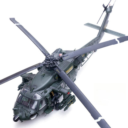 1/72 Scale Sikorsky MH-60L Black Hawk Military Utility Helicopter US Army Super 68 Razor's Edge Diecast Model