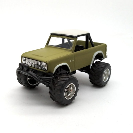 1/64 Scale 1973 Ford Bronco Monster Truck Diecast Model Car